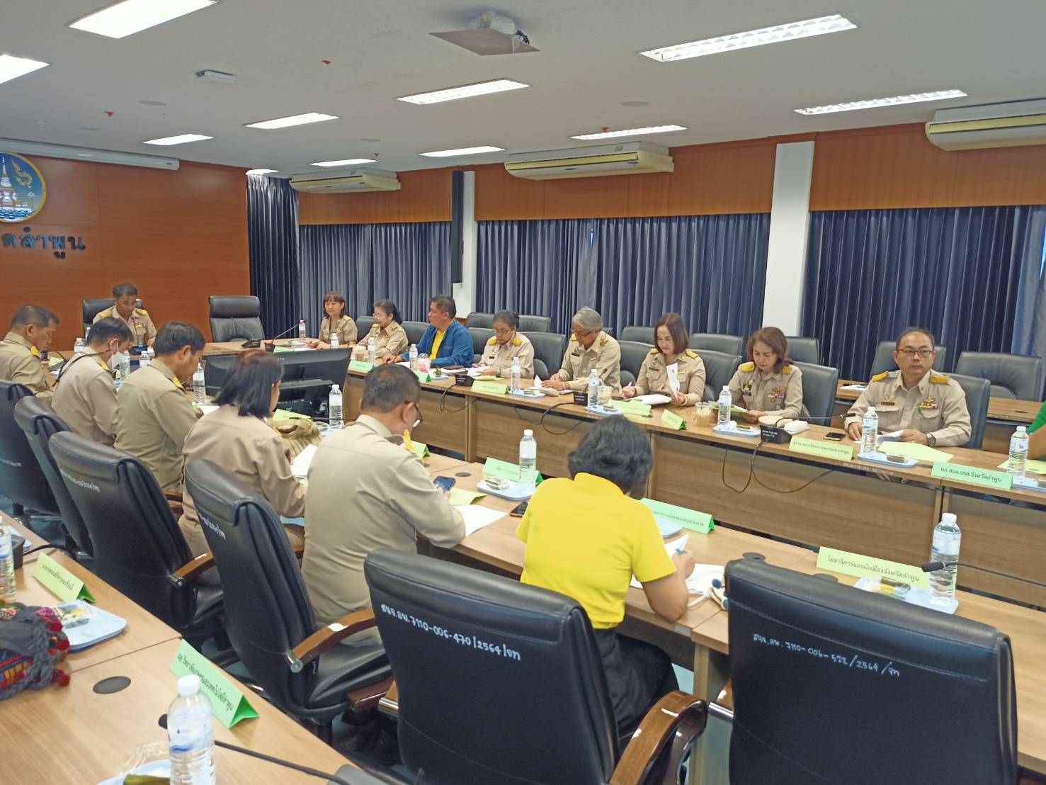 ปฏิรูปที่ดินจังหวัดลำพูนร่วมประชุมคณะทำงานการส่งเสริมพัฒนาอาชีพและการตลาด ภายใต้คณะอนุกรรมการนโยบายที่ดินจังหวัด(คทช.)จังหวัดลำพูน