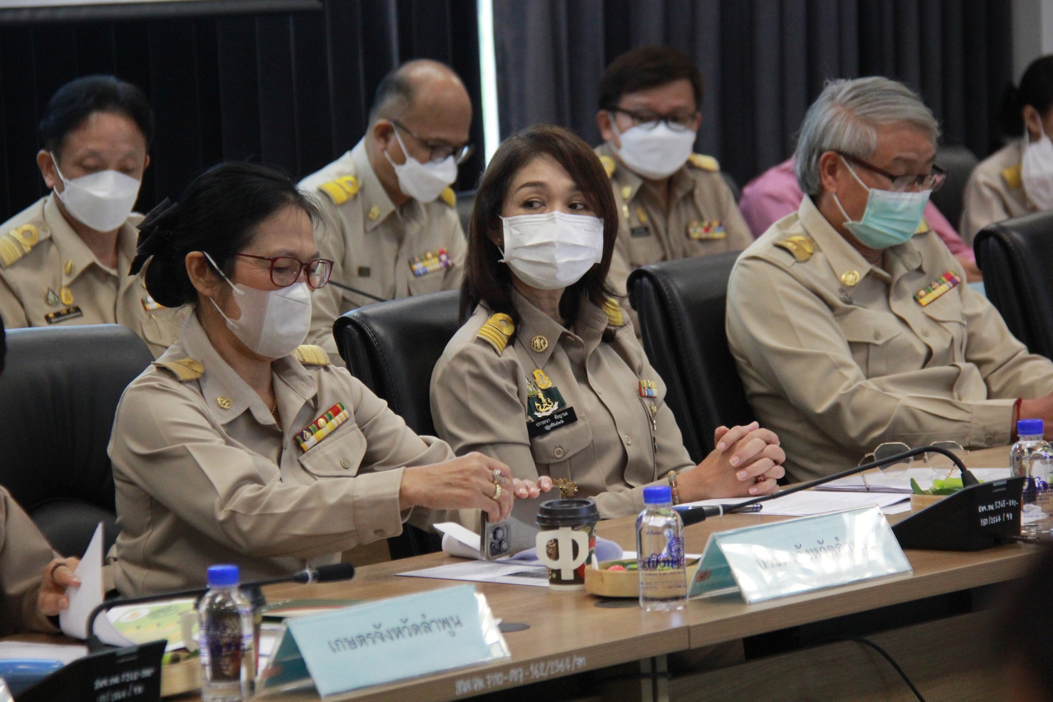 ปฏิรูปที่ดินจังหวัดลำพูนประชุมคณะกรมการจังหวัด นายอำเภอ และหัวหน้าหน่วยงานที่เกี่ยวข้อง ครั้งที่ 6/2566