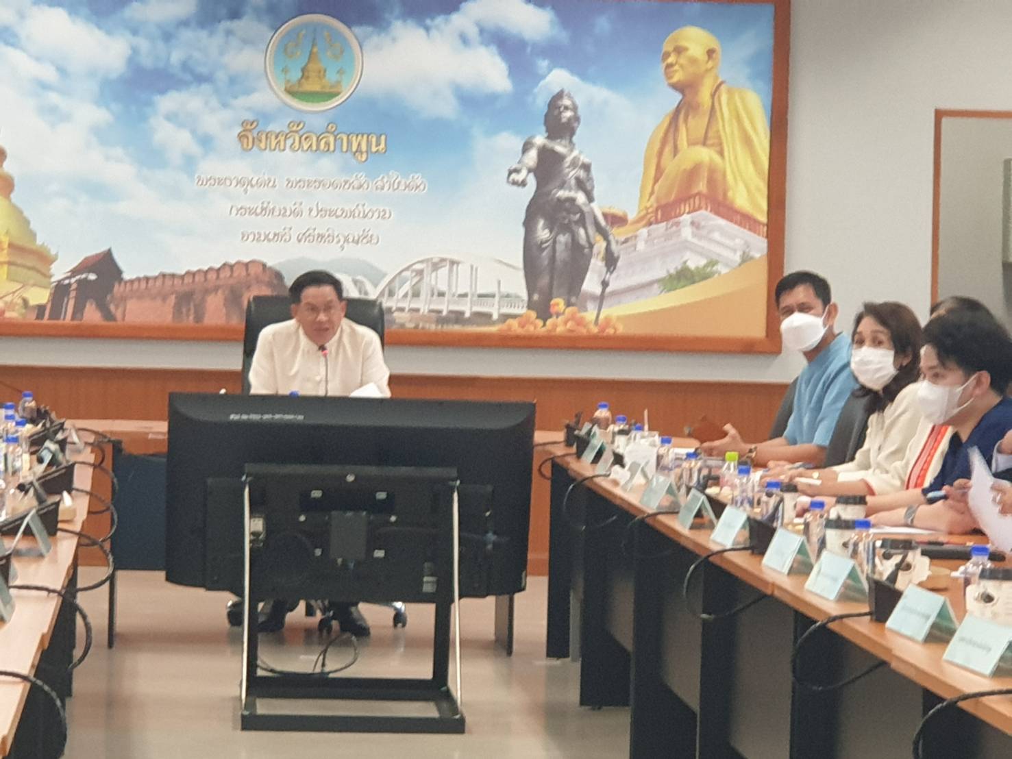 ปฏิรูปที่ดินจังหวัดลำพูน ร่วมประชุมคณะทำงานด้านการเปลี่ยนแปลงสภาพภูมิอากาศระดับจังหวัด (จังหวัดลำพูน) ครั้งที่2