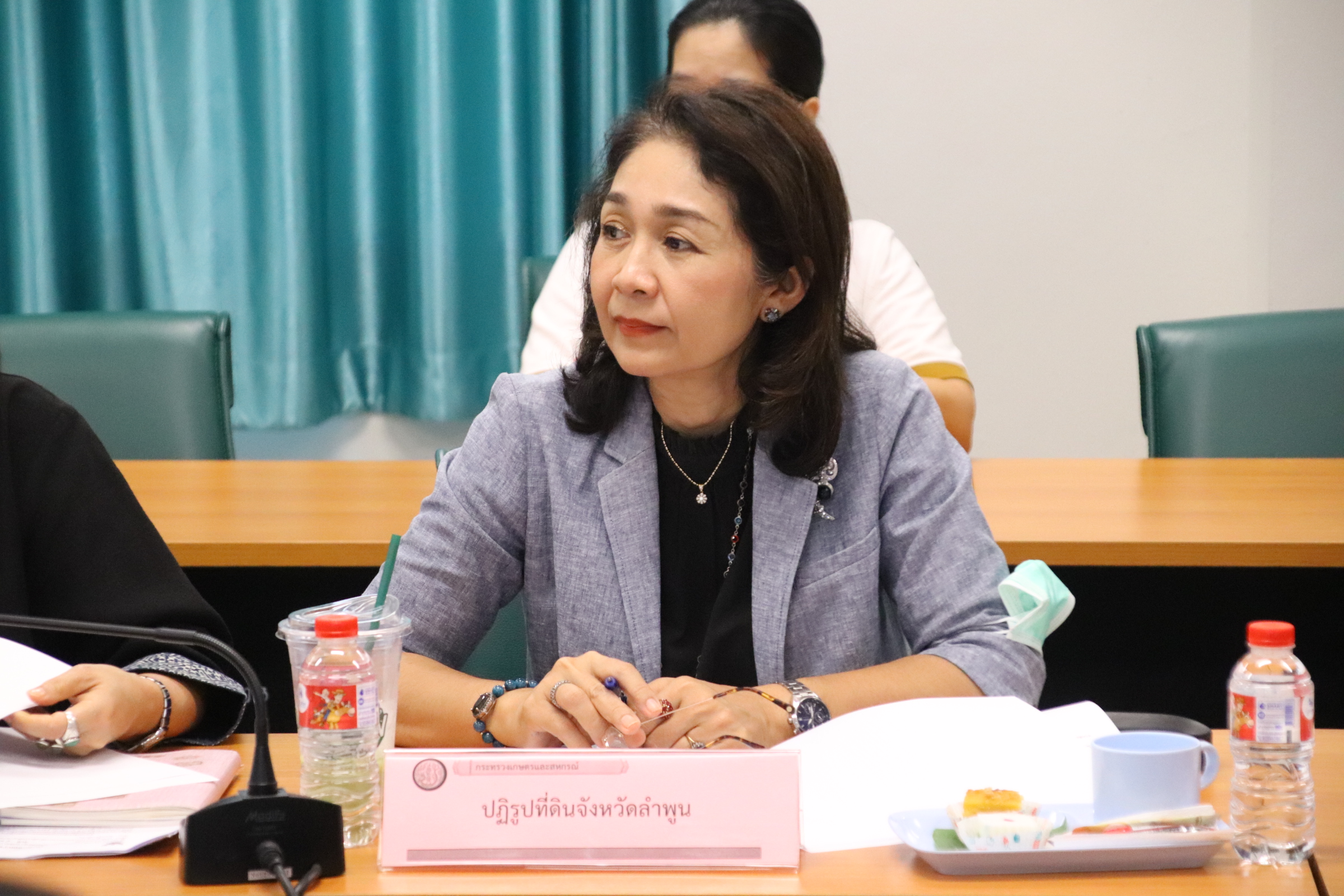 ปฏิรูปที่ดินจังหวัดลำพูน ประชุมคณะกรรมการขับเคลื่อนงานด้านการเกษตรระดับจังหวัดลำพูน ครั้งที่ 1/2566