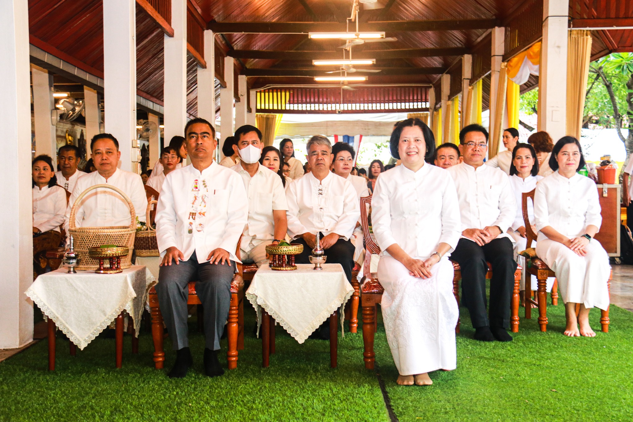 ส.ป.ก.ลำพูน เข้าร่วมกิจกรรมส่งเสริมการเผยแพร่พระพุทธศาสนา เนื่องในวันวิสาขบูชา ประจำปี พ.ศ.๒๕๖๗ และเข้าร่วมประเพณีสรงน้ำพระธาตุหริภุญชัย ประจำปี 2567