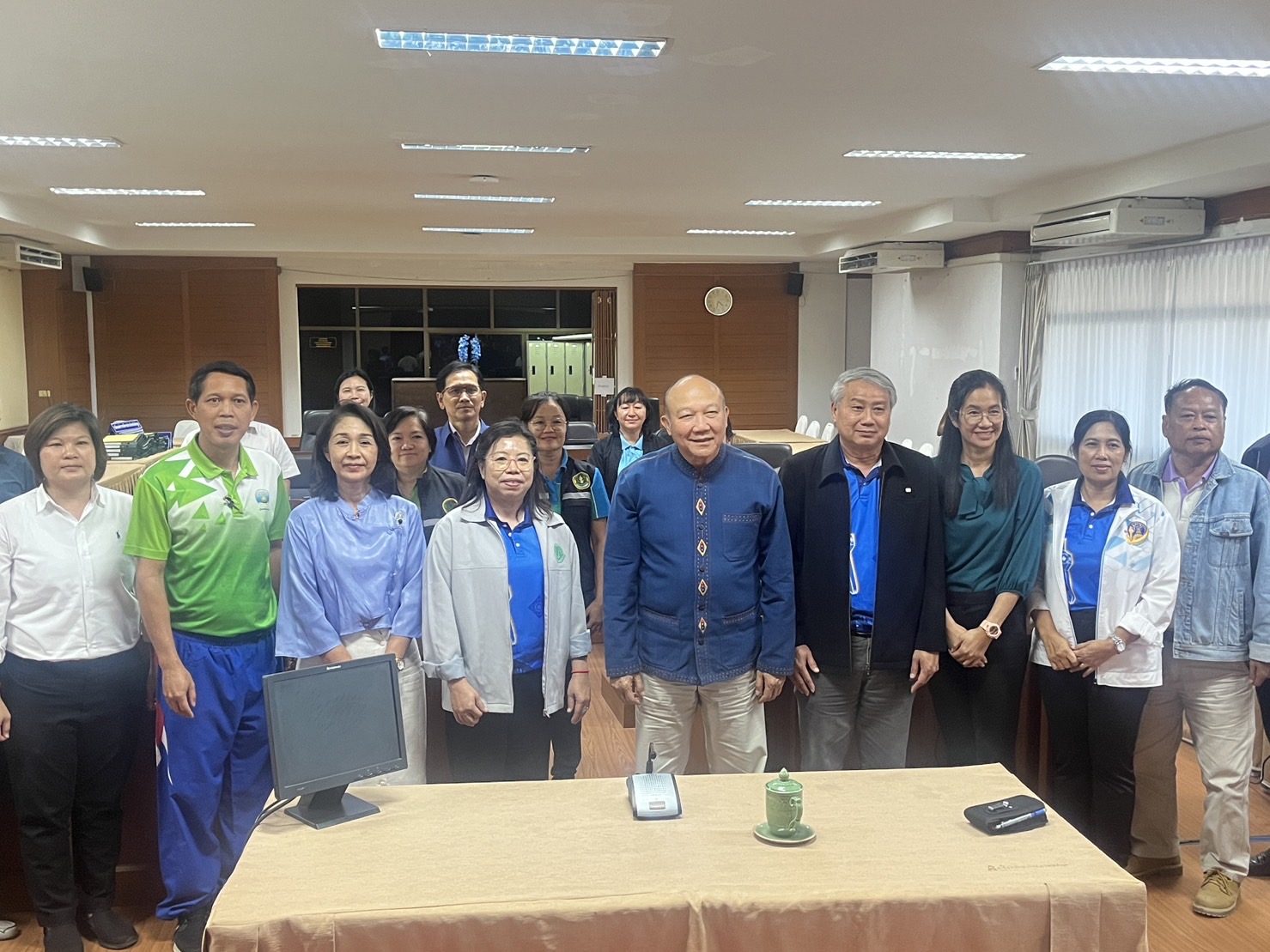ปฏิรูปที่ดินจังหวัดลำพูน และส่วนราชการสังกัดกระทรวงเกษตรและสหกรณ์จังหวัดลำพูน ร่วมหารือการขับเคลื่อนงานด้านการเกษตรกับองค์การบริหารส่วนจังหวัดลำพูน  