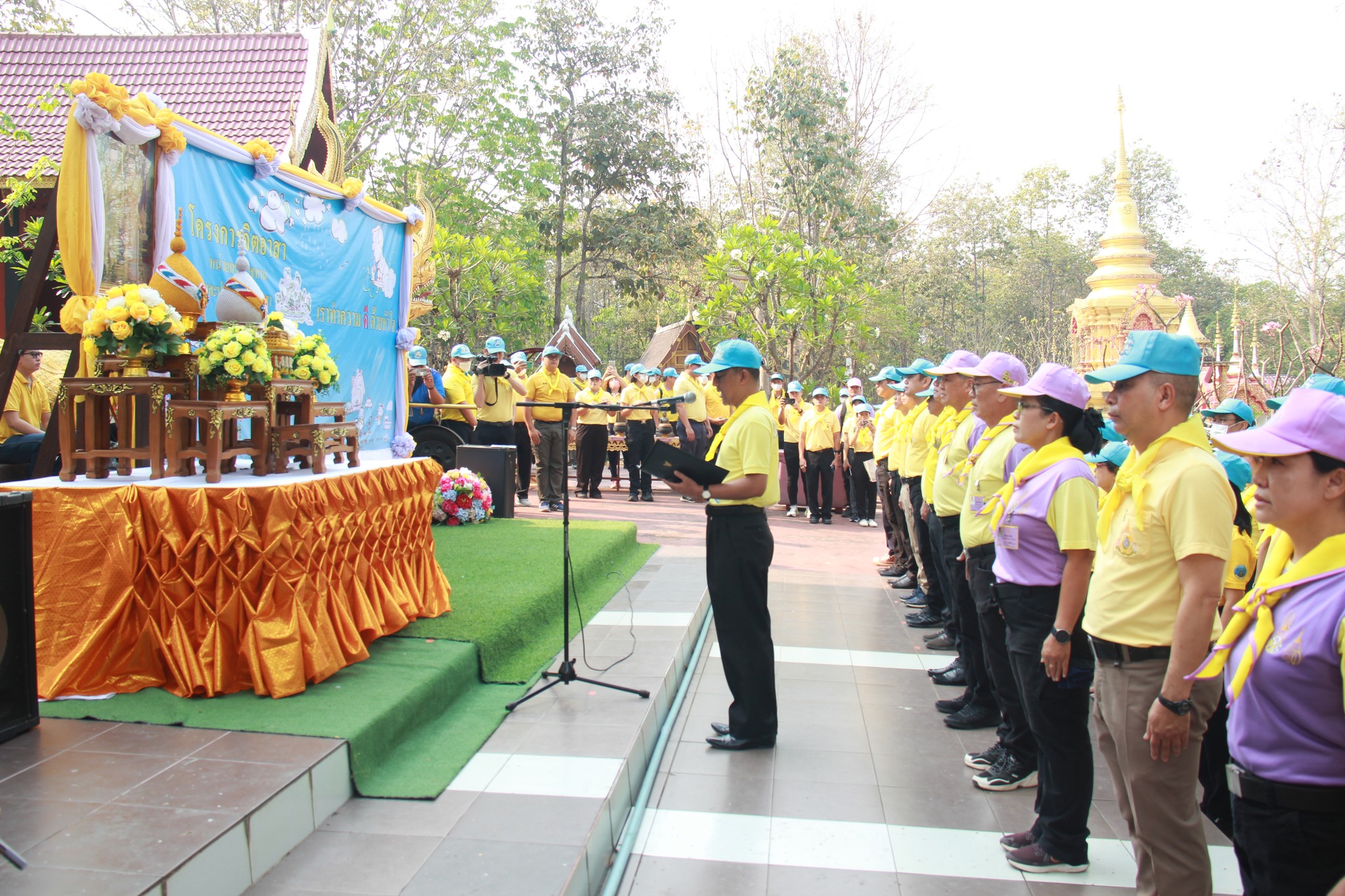สำนักงานการปฏิรูปที่ดินจังหวัดลำพูน เข้าร่วมกิจกรรมจิตอาสา ฟื้นฟู บูรณะ แหล่งน้ำศักดิ์สิทธิ์ บ่อน้ำทิพย์ดอยขะม้อ เพื่อเฉลิมพระเกียรติพระบาทสมเด็จพระเจ้าอยู่หัว เนื่องในโอกาสมหามงคล เฉลิมพระชนมพรรษา 6 รอบ 28 กรกฎาคม 2567