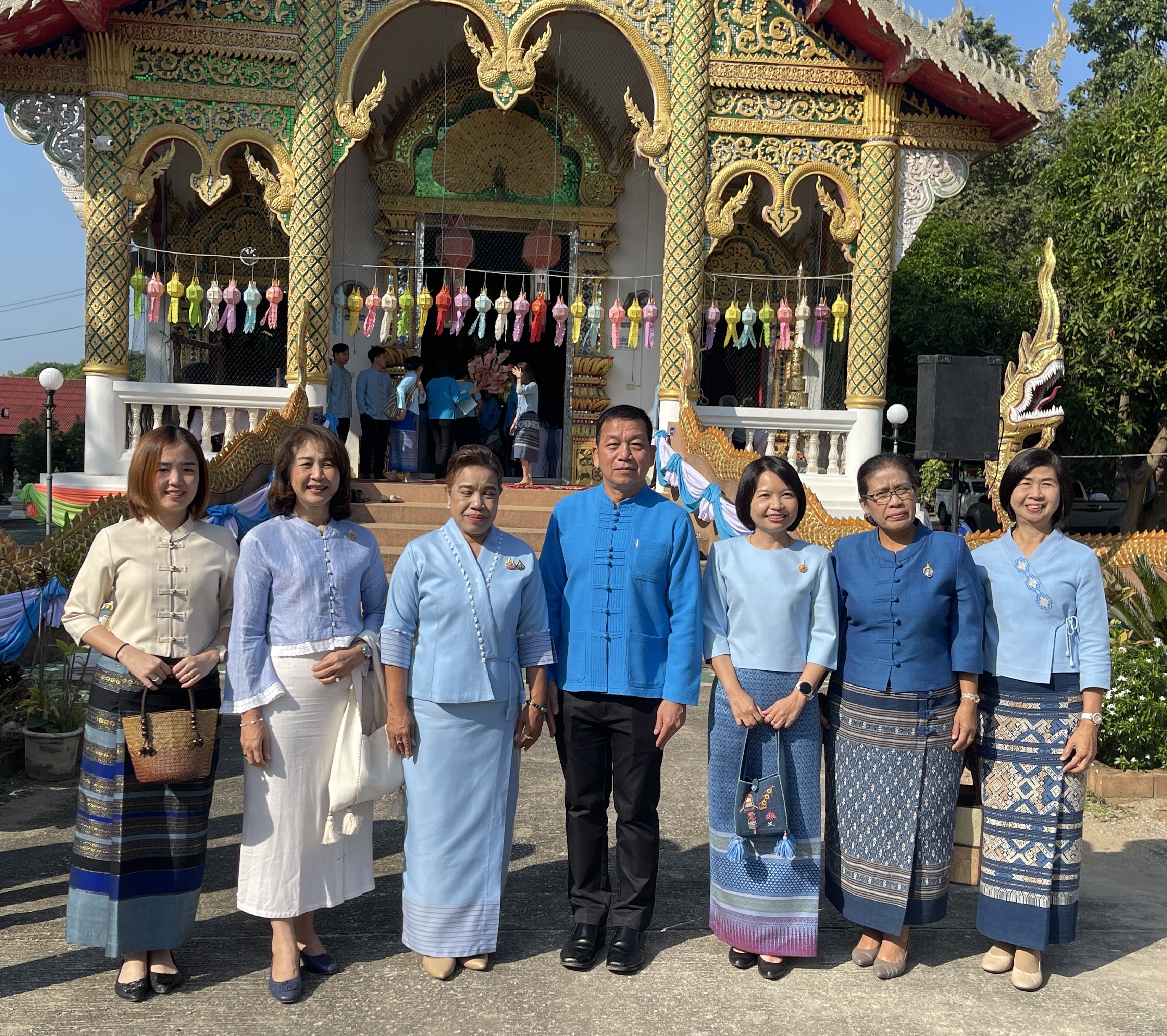 ปฏิรูปที่ดินจังหวัดลำพูน ร่วมพิธีทอดผ้าป่าสมทบกองทุนแม่ของแผ่นดินจังหวัดลำพูน เนื่องในวันสถาปนากองทุนแม่ของแผ่นดิน ประจำปี พ.ศ. 2567 