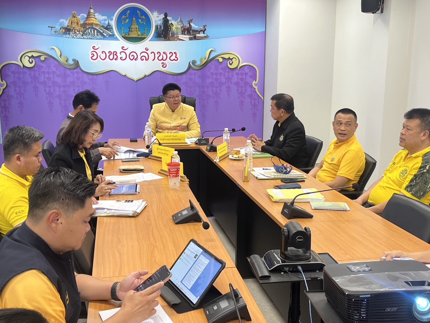 ปฏิรูปที่ดินจังหวัดลำพูน ร่วมประชุมคณะอนุกรรมการติดตามและขับเคลื่อนโครงการอันเนื่องมาจากพระราชดำริในพื้นที่ภาคเหนือ ครั้งที่ 1/2567 