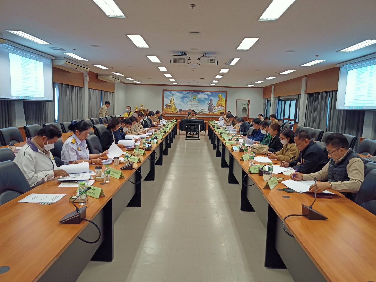 ปฏิรูปที่ดินจังหวัดลำพูนร่วมประชุม คณะอนุกรรมการนโยบายที่ดินจังหวัดลำพูน (คทช.จังหวัด) ครั้งที่1/2567