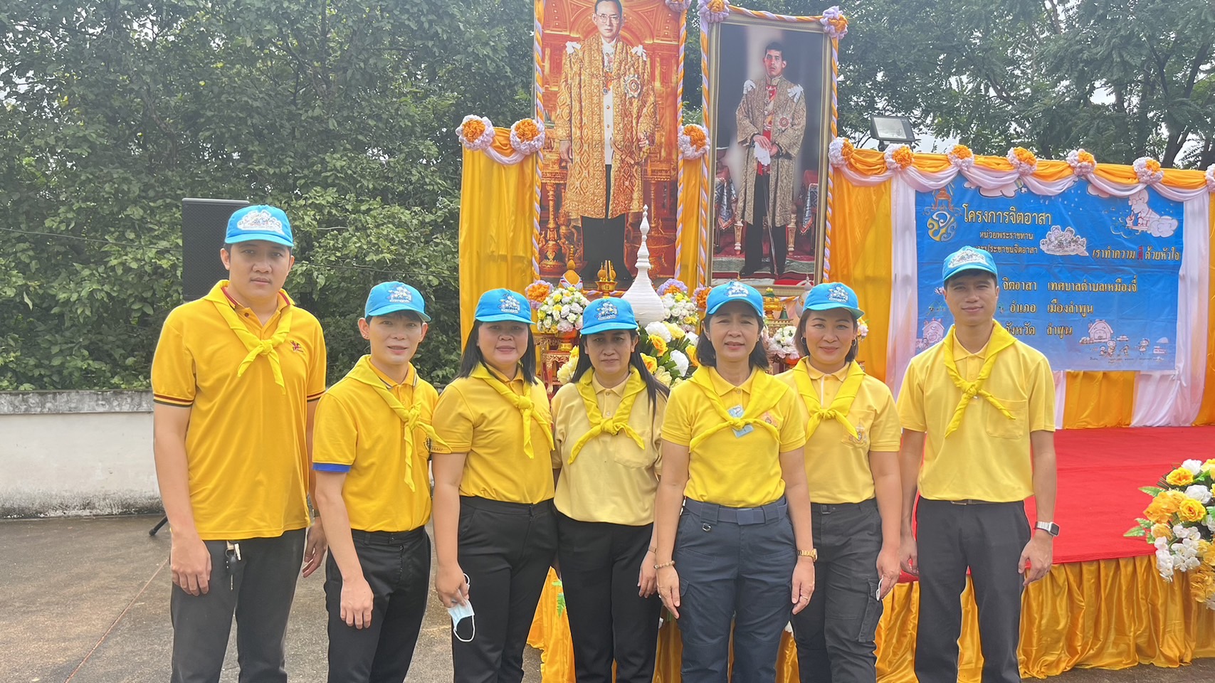 ส.ป.ก.ลำพูนร่วมกิจกรรรมจิตอาสาพัฒนาศาสนสถานฯ ถวายเป็นประราชกุศลเนื่องในวันนวมินทรมหาราชปี2566