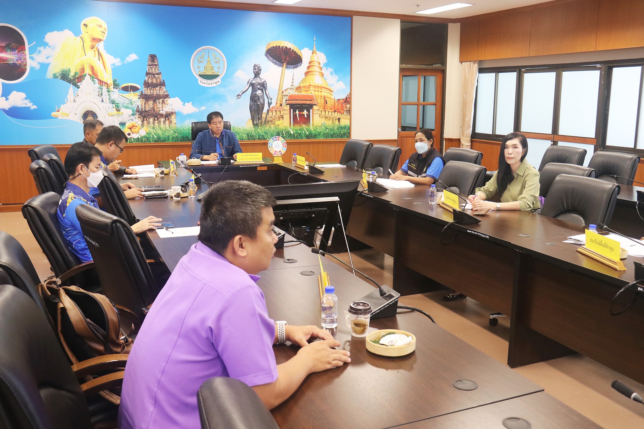 ส.ป.ก.ลำพูน ร่วมประชุมรับฟังความคิดเห็น สภาพปัญหาและข้อจำกัดการบริหารจัดการที่ดินและทรัพยากรดิน เพื่อพัฒนาศักยภาพการใช้ที่ดินให้เกิดประโยชน์สูงสุด 
