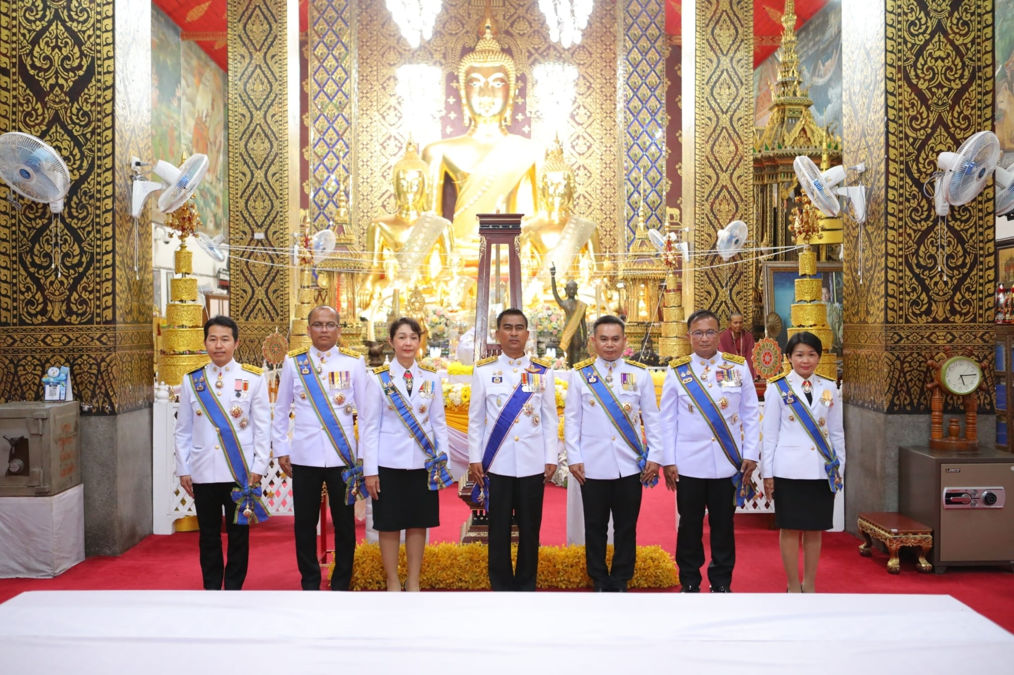 ปฏิรูปที่ดินจังหวัดลำพูนร่วมพิธีเสกน้ำพระพุทธมนต์ศักดิ์สิทธิ์ เนื่องในโอกาสมหามงคลเฉลิมพระชนมพรรษา 6 รอบ 28 กรกฎาคม 2567 ของจังหวัดลำพูน  ณ วัดพระธาตุหริภุญชัย วรมหาวิหาร อำเภอเมือง จังหวัดลำพูน