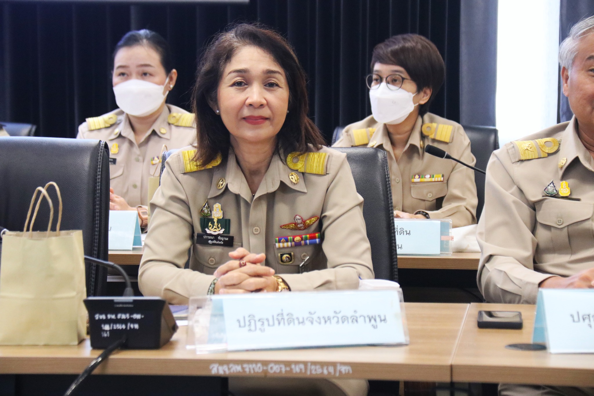 ปฏิรูปที่ดินจังหวัดลำพูน พร้อมด้วยเจ้าหน้าที่ในสังกัด ส.ป.ก. ลำพูน  เข้าร่วมกิจกรรม วันต่อต้านคอร์รัปชันสากล (ประเทศไทย) 