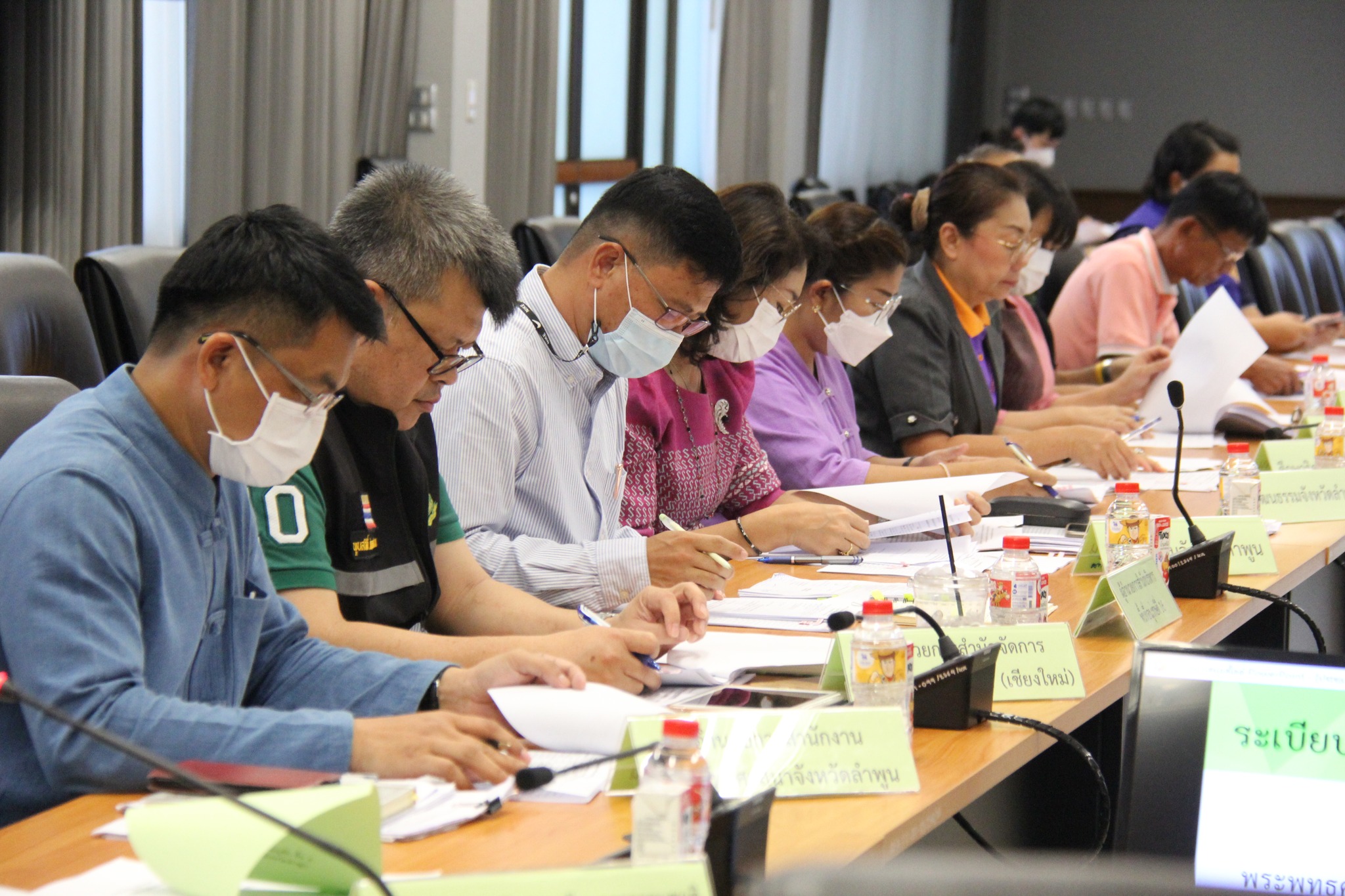 ปฏิรูปที่ดินจังหวัดลำพูน ร่วมการประชุมคณะกรรมการป้องกันและแก้ไขปัญหาพระสงฆ์ในพื้นที่ป่าไม้ระดับจังหวัด ครั้งที่1/2566