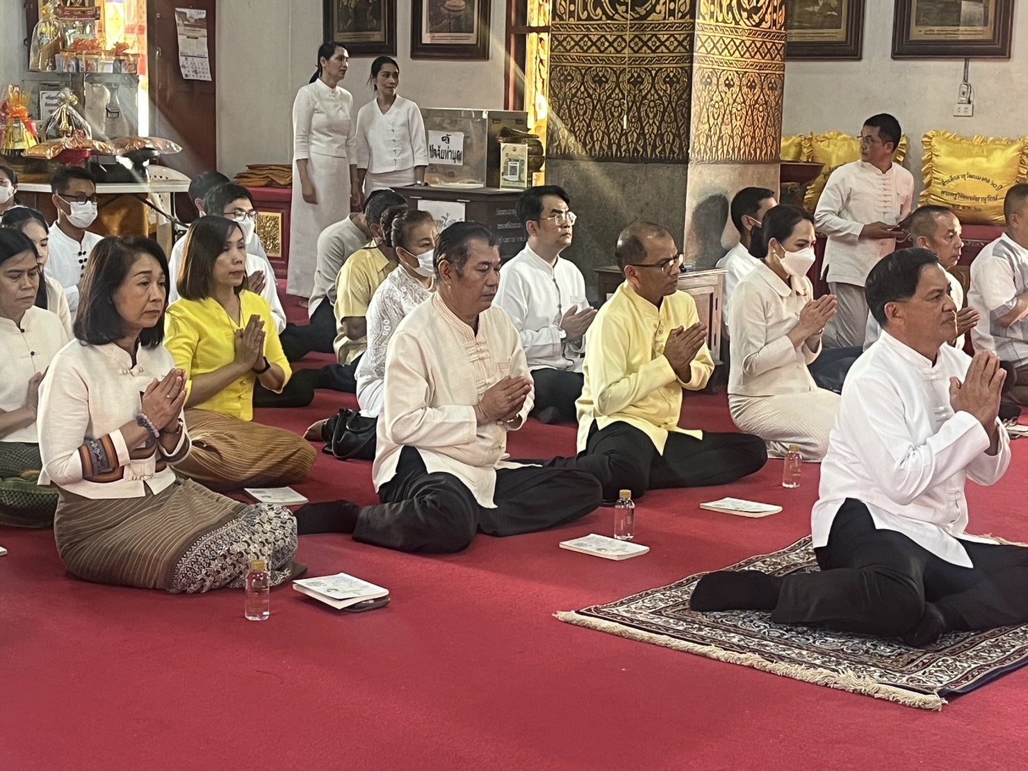 ปฏิรูปที่ดินจังหวัดลำพูน ประกอบพิธีเจริญพระพุทธมนต์และเจริญจิตตภาวนา เฉลิมพระเกียรติพระบาทสมเด็จพระเจ้าอยู่หัวฯ
