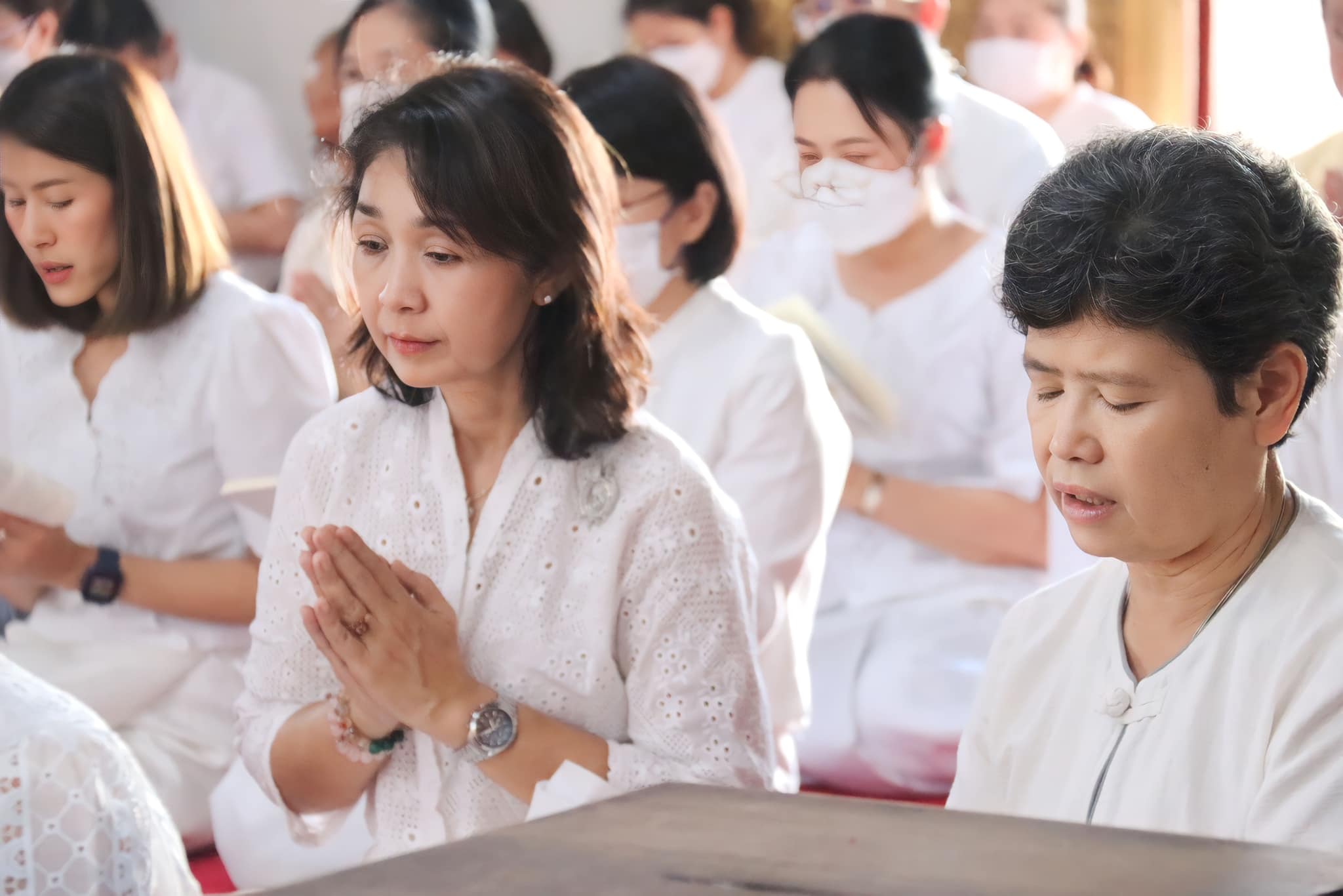 ปฏิรูปที่ดินจังหวัดลำพูนพร้อมด้วยข้าราชการและเจ้าหน้าที่ ร่วมพิธีเจริญพระพุทธมนต์ เฉลิมพระเกียรติฯ