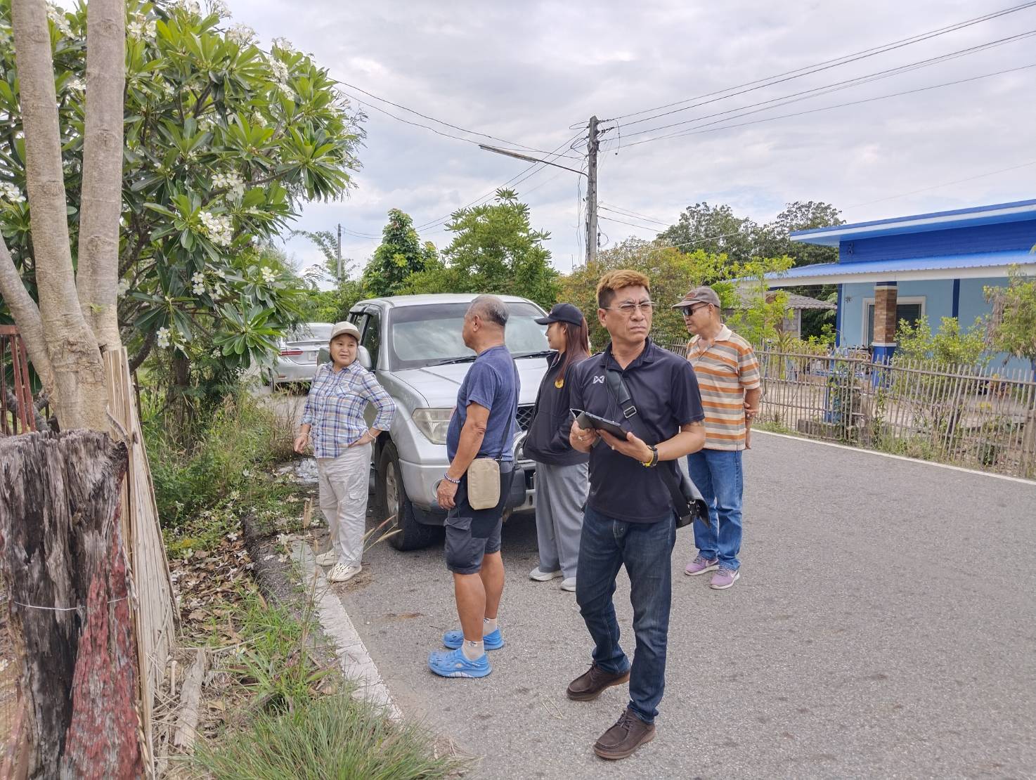 title -  ส.ป.ก.ลำพูน ลงพื้นที่ตรวจสอบข้อพิพาทการครอบครองและการใช้ประโยชน์ที่ดินในเขตปฏิรูปที่ดิน บ้านโป่งรู ตำบลนครเจดีย์ อำเภอป่าซาง จังหวัดลำพูน