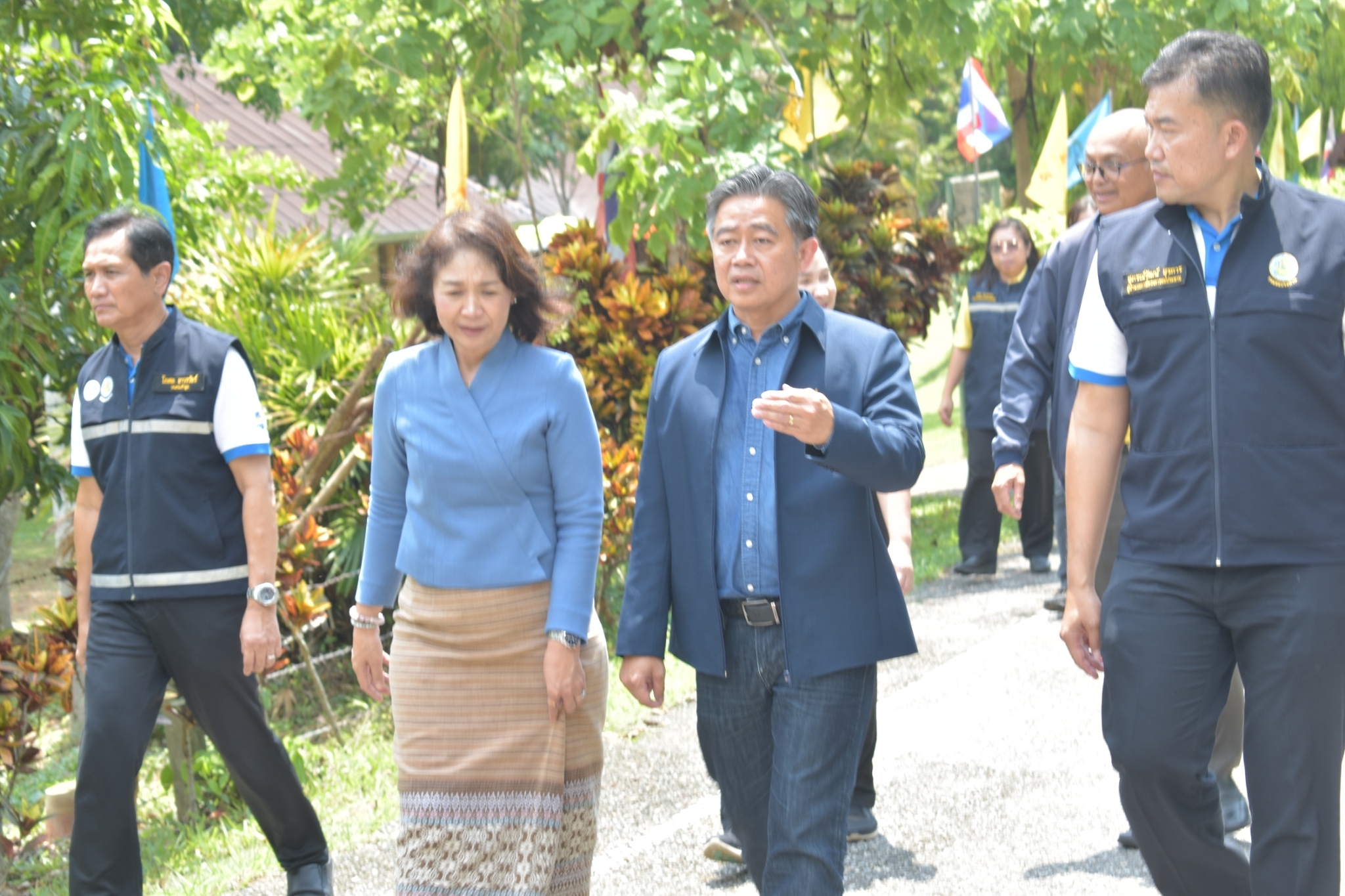 title - สำนักงานคณะกรรมการพิเศษเพื่อประสานงานโครงการอันเนื่องมาจากพระราชดำริ ลงพื้นที่ติดตามผลการดำเนินงานโครงการพัฒนาพื้นที่ลุ่มน้ำแม่อาวอันเนื่องมาจากพระราชดำริ จังหวัดลำพูน