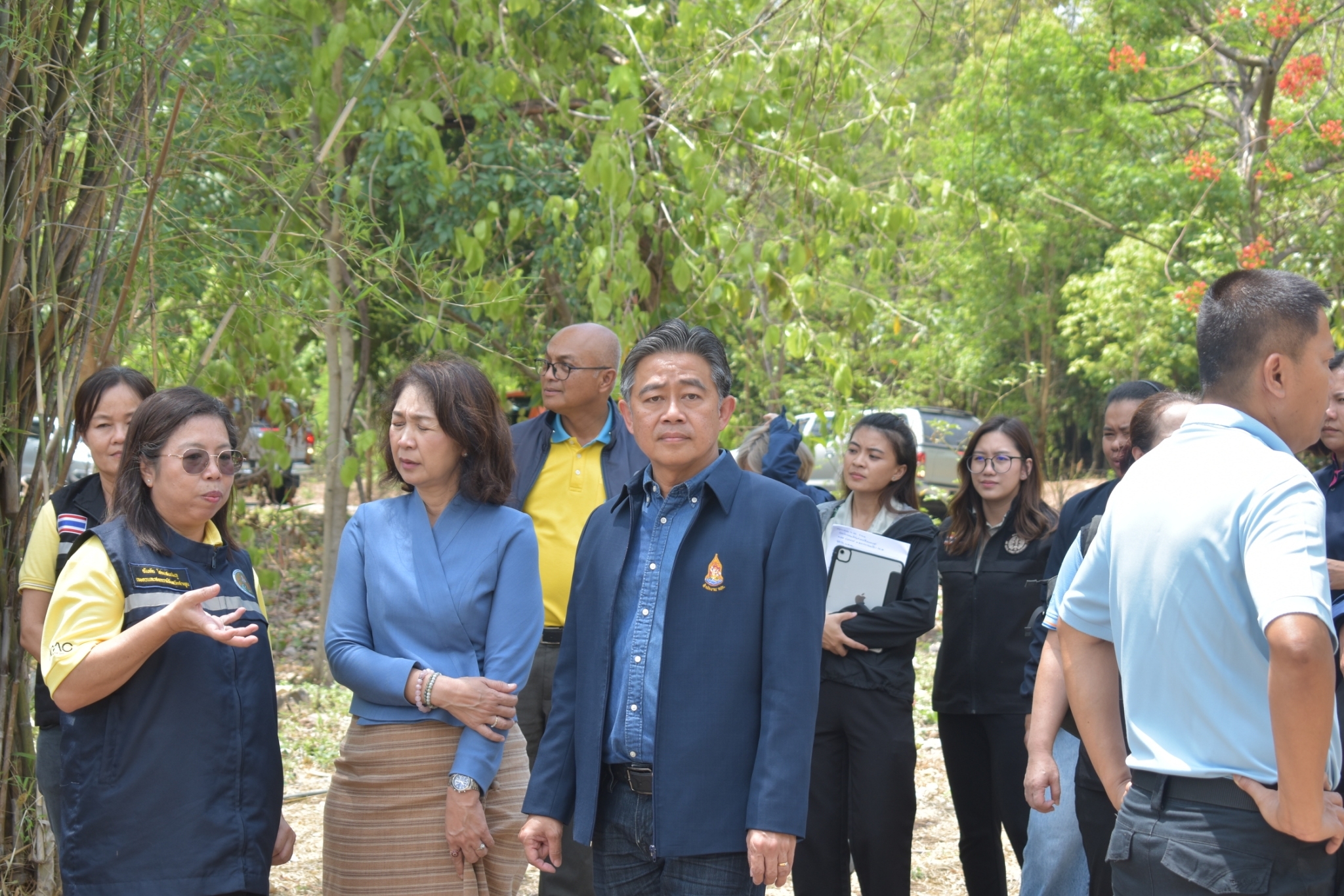 title - สำนักงานคณะกรรมการพิเศษเพื่อประสานงานโครงการอันเนื่องมาจากพระราชดำริ ลงพื้นที่ติดตามผลการดำเนินงานโครงการพัฒนาพื้นที่ลุ่มน้ำแม่อาวอันเนื่องมาจากพระราชดำริ จังหวัดลำพูน