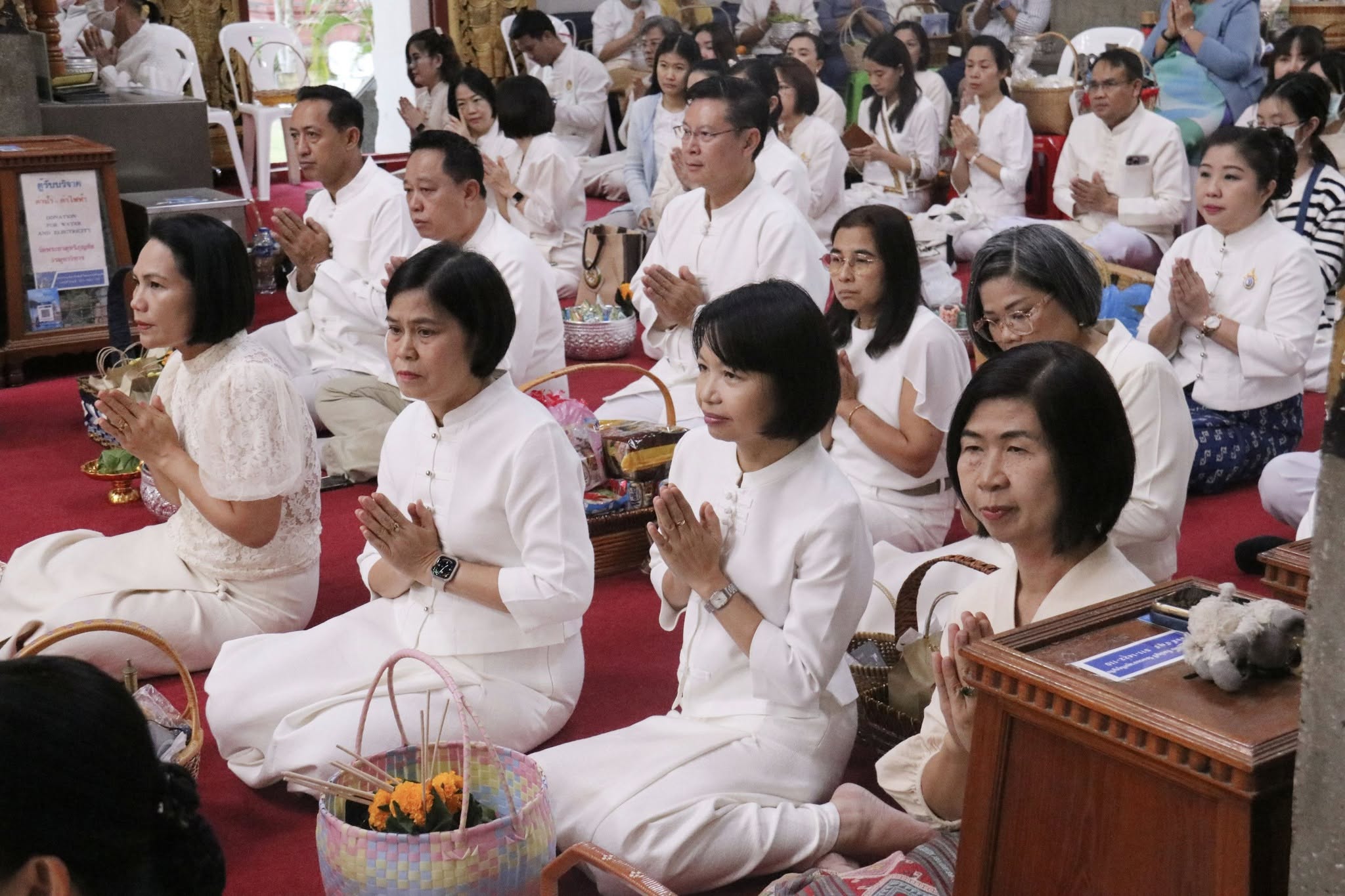 title - ข้าราชการและเจ้าหน้าที่ส.ป.ก.ลำพูน ร่วมกิจกรรมทางพุทธศาสนาเนื่องในวันมาฆบูชาประจำปี 2568  เพื่อความเป็นสิริมงคล