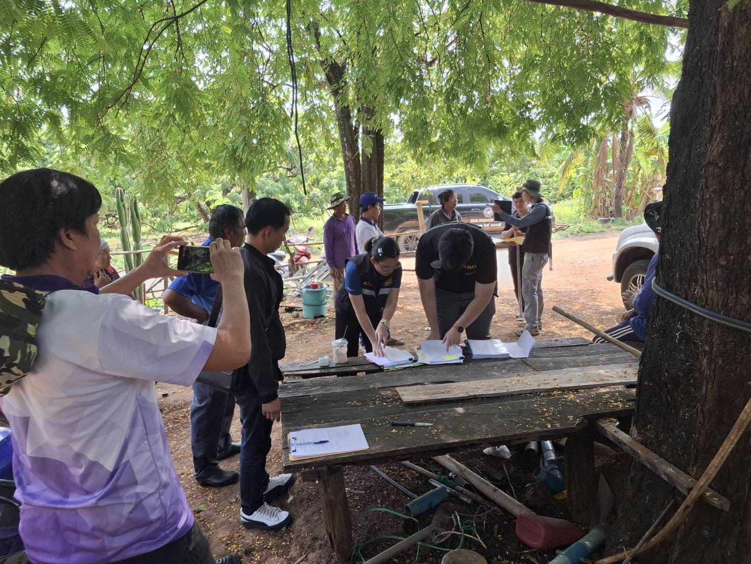 title - ส.ป.ก.ลำพูน บูรณาการตรวจสอบเอกสารและรังวัดแปลงที่ดิน เพื่อสนับสนุนการพัฒนาโครงสร้างพื้นฐานด้านทรัพยากรน้ำในเขตปฏิรูปที่ดิน