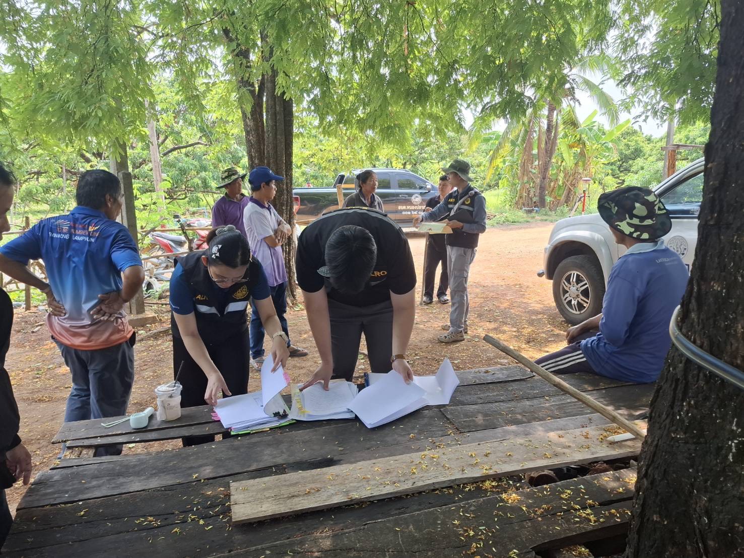 title - ส.ป.ก.ลำพูน บูรณาการตรวจสอบเอกสารและรังวัดแปลงที่ดิน เพื่อสนับสนุนการพัฒนาโครงสร้างพื้นฐานด้านทรัพยากรน้ำในเขตปฏิรูปที่ดิน