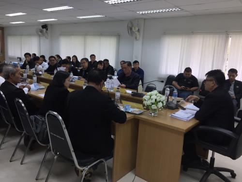 การประชุมติดตามผลการดำเนินงาน ณ ส.ป.ก.เชียงราย