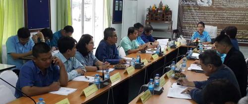 ร่วมประชุมคณะกรรมการอำนวยการขับเคลื่อนงานนโยบายสำคัญและการแก้ไขปัญหาภาคเกษตรระดับจังหวัด (Chief of Operation) จังหวัดลำพูน ครั้งที่ 6/2561