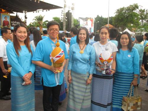ส.ป.ก.ลำพูน ร่วมพิธีเฉลิมพระเกียรติสมเด็จพระนางเจ้าฯ พระบรมราชินีนาถ  