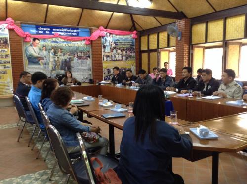 ส.ป.ก.ลำพูน ร่วมต้อนรับเครื่อข่ายประชาสัมพันธ์จังหวัดลำพูน   