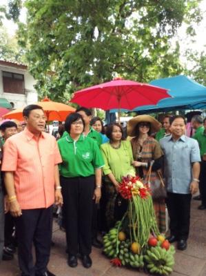 ส.ป.ก.ลำพูน ร่วมจัดงาน FARMER MARKET จังหวัดลำพูน 