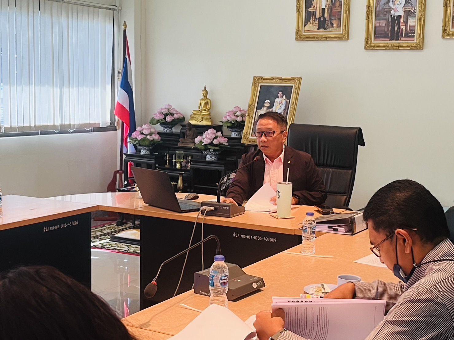 สพป. ประชุมคณะกรรมการตรวจรับพัสดุในงานจ้างออกแบบ สำหรับโครงการจ้างออกแบบก่อสร้างอาคารที่ทำการสำนักงานการปฏิรูปที่ดินเพื่อเกษตรกรรม ถนนประดิพัทธ์ ครั้งที่5/2566