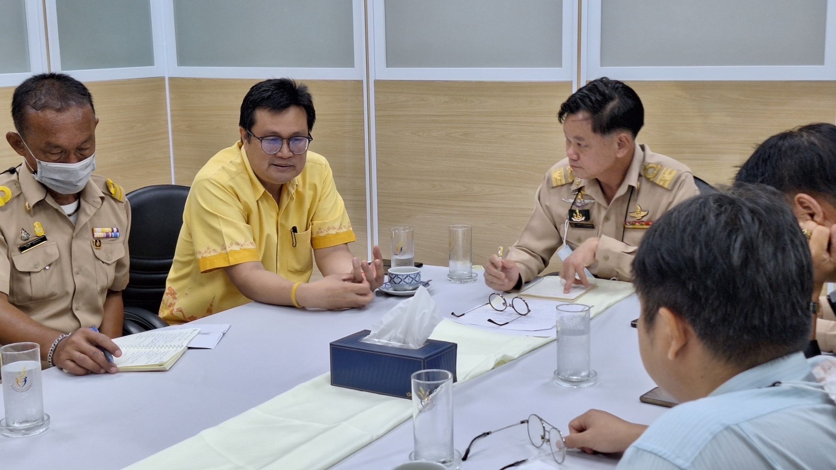 สำรวจเตรียมความพร้อม พิธีลงนามบันทึกข้อตกลงบูรณาการ 16 หน่วยงาน
