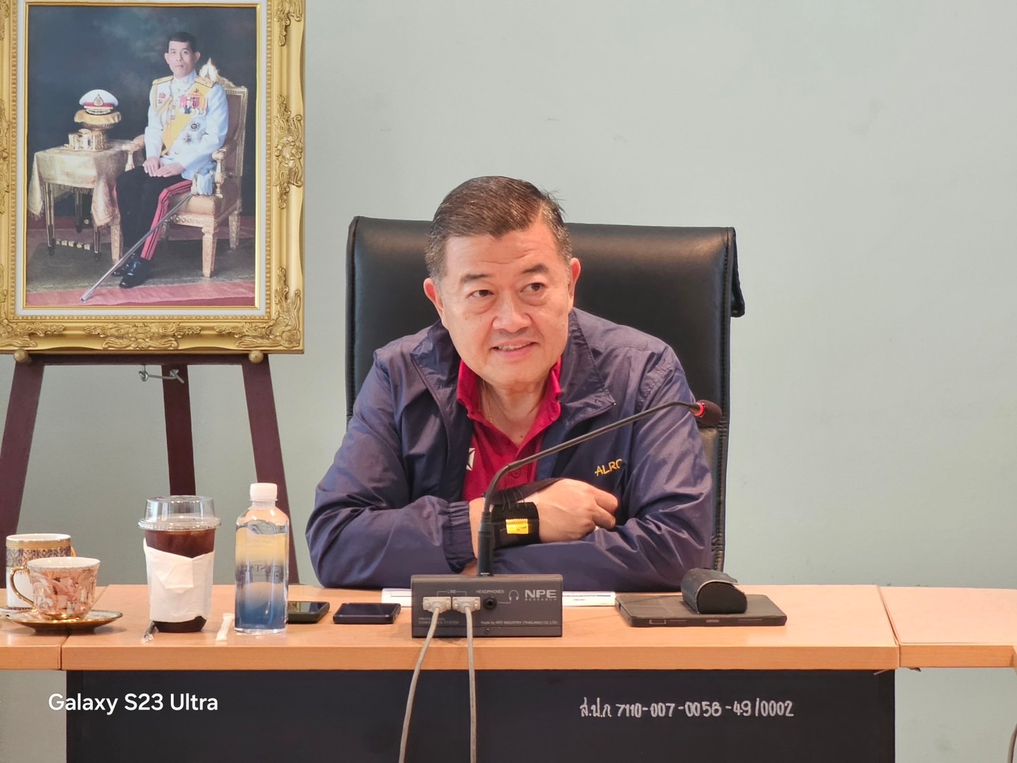 เลขาธิการ ส.ป.ก. ประชุมติดตามผลการดำเนินงานแผนงานและงบประมาณปี 2567 - 2558  ของสำนักพัฒนาพื้นที่ปฏิรูปที่ดิน  
