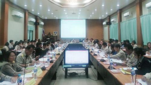 การประชุมคณะทำงาน ดำเนินการส่งเสริมและพัฒนาอาชีพ 5/2560