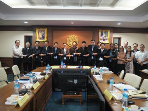 ประชุมคณะทำงานพัฒนาแหล่งน้ำและระบบกระจายน้ำในเขตปฏิรูปที่ดิน ครั้งที่1/2561