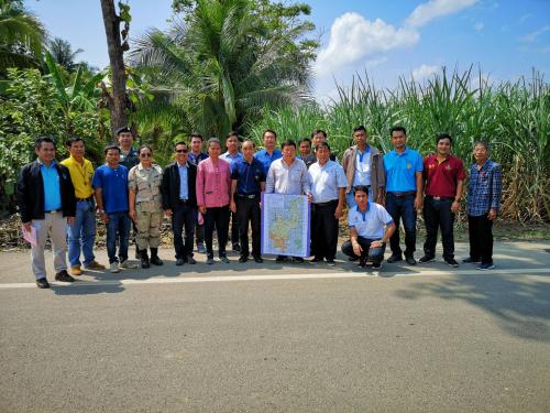 ประชุมการตรวจสอบข้อเท็จจริงขอพระราชทานโครงการในเขตพื้นที่ จ.ตาก​ ร่วมกับ​ สนง.กปร.​ สนง.ชลประทานที่​ 4​ สนง.หน่วยงานที่เกี่ยวข้อ​ง​ และเกษตรกรในพื้นทีฯ