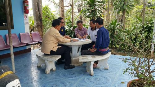 การลงพื้นที่ตรวจสอบและทบทวน โครงการก่อสร้างระบบท่อส่งน้ำ​ โครงการสูบน้ำด้วยพลังงานไฟฟ้า บ้านห้วยหม้าย ตำบลห้วยหม้าย อำเภอสอง​ จังหวัดแพร่