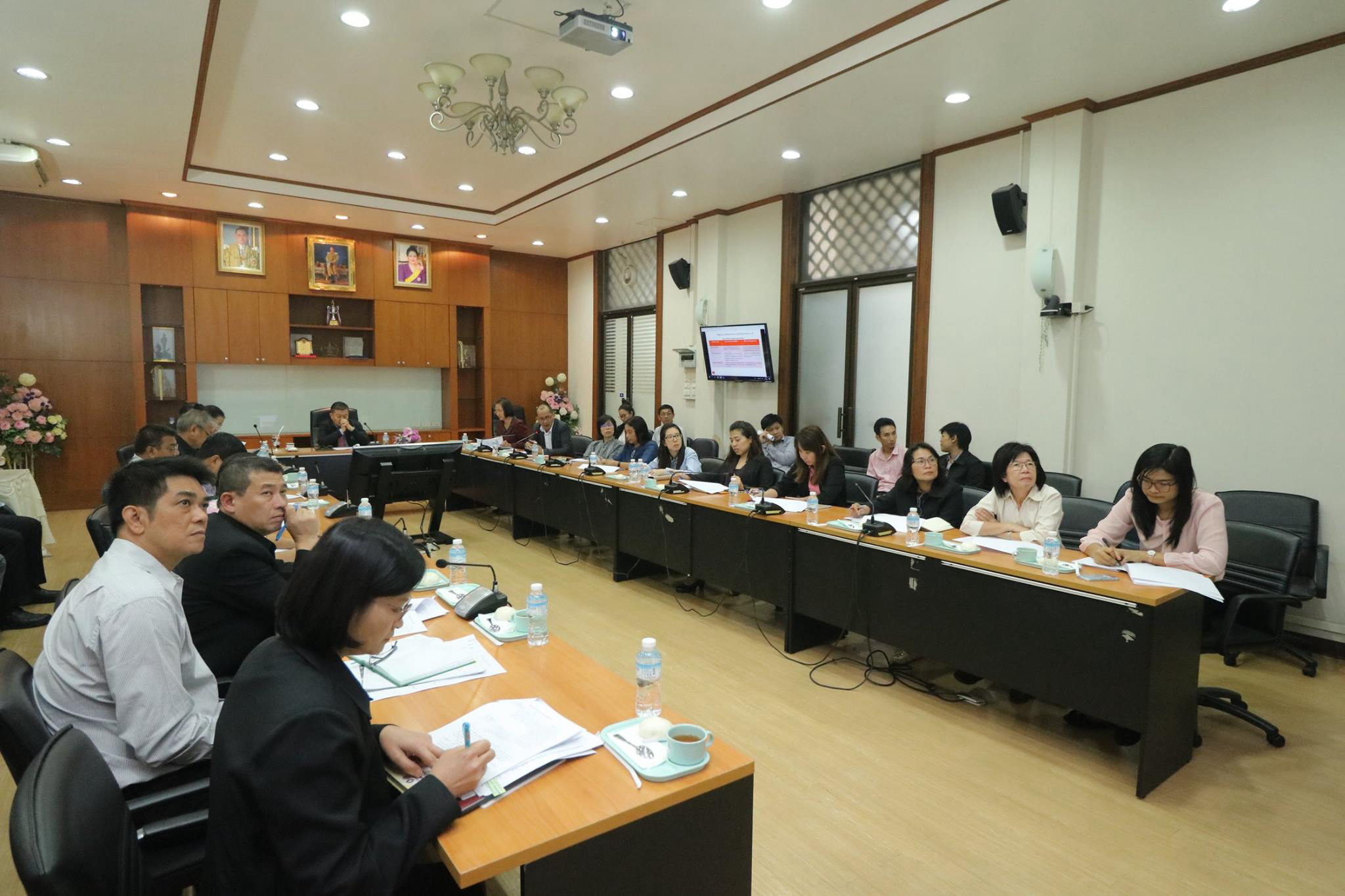 การประชุมคณะทำงานฝ่ายวิชาการและนิทรรศการ การจัดกิจกรรมวันคล้ายวันสถาปนา ส.ป.ก. ครบรอบ ๔๔ ปี ครั้งที่ ๑ /๒๕๖๒