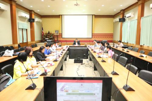 การประชุมคณะทำงานฝ่ายสถานที่จัดกิจกรรมวันคล้าวันสถาปนา ส.ป.ก. ๔๔ ปี ครั้งที่ ๒/๒๕๖๒