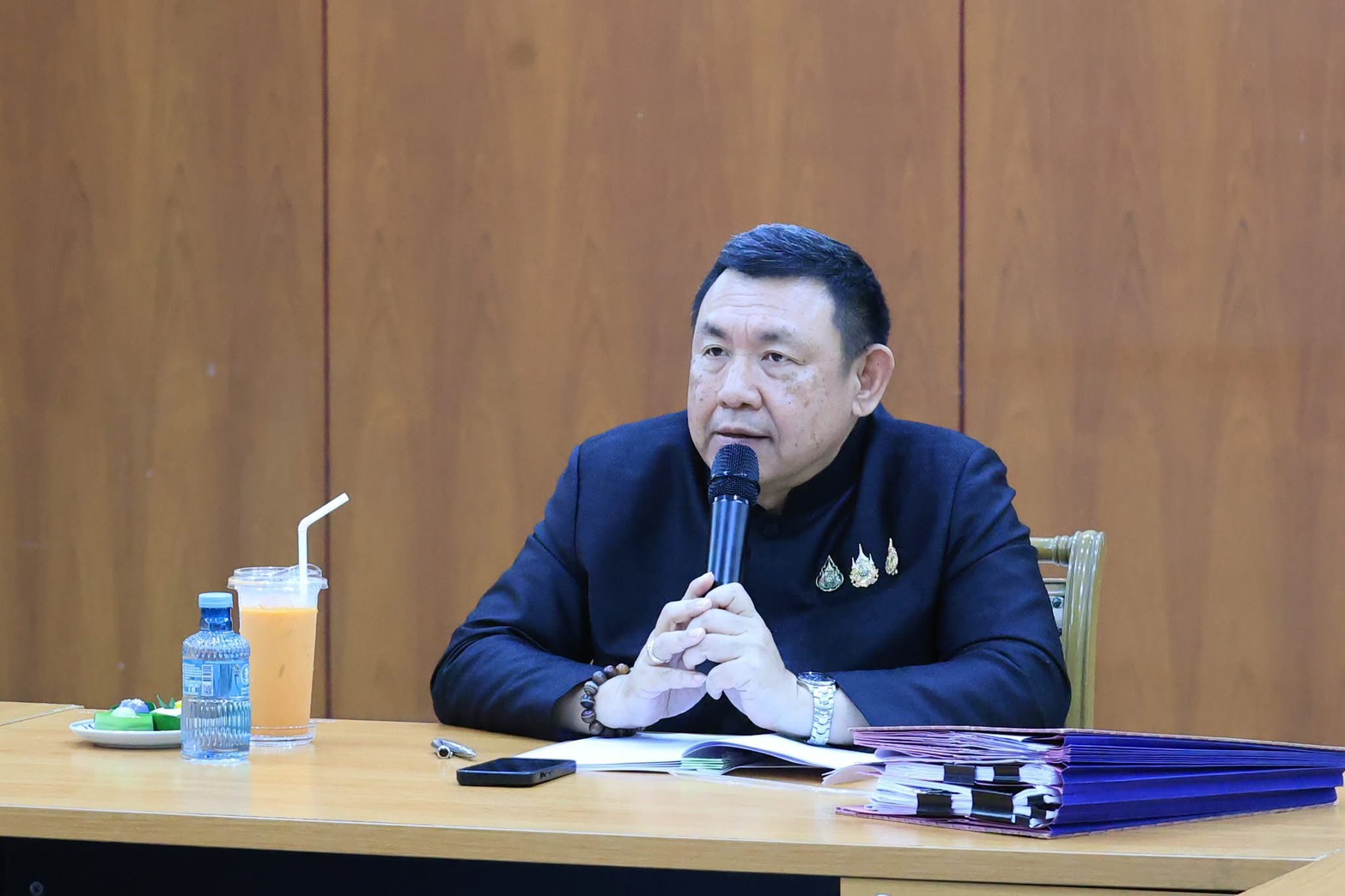 สจก. เข้าร่วมประชุมจัดทำโครงการแก้ไขปัญหาผลกระทบจากสถานการณ์วิกฤตด้านพลังงาน