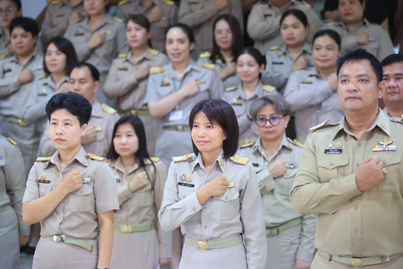title - สจก. ประกาศเจตนารมณ์การเป็นองค์กรคุณธรรม ประจำปีงบประมาณ พ.ศ. 2569 และแสดงออกเชิงสัญลักษณ์ในการต่อต้านการทุจริต