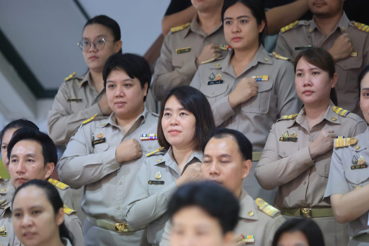 title - สจก. ประกาศเจตนารมณ์การเป็นองค์กรคุณธรรม ประจำปีงบประมาณ พ.ศ. 2569 และแสดงออกเชิงสัญลักษณ์ในการต่อต้านการทุจริต