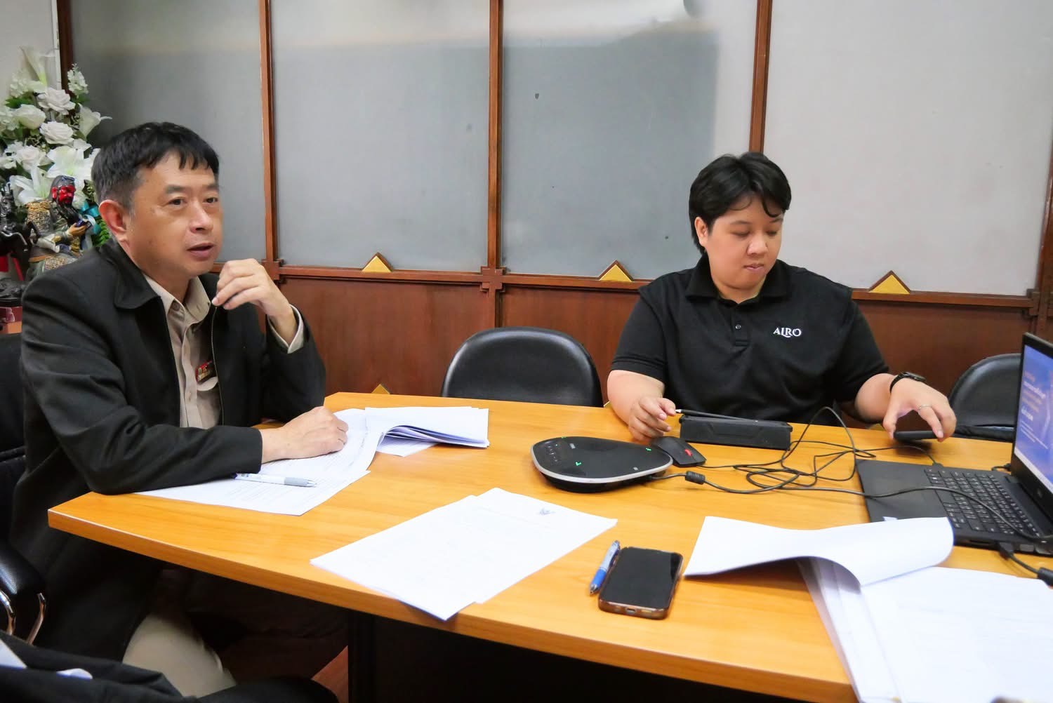 title - สจก. ร่วมประชุมคณะกรรมการแก้ไขปัญหาของขบวนการประชาชนเพื่อสังคมที่เป็นธรรม ครั้งที่ 2/2569