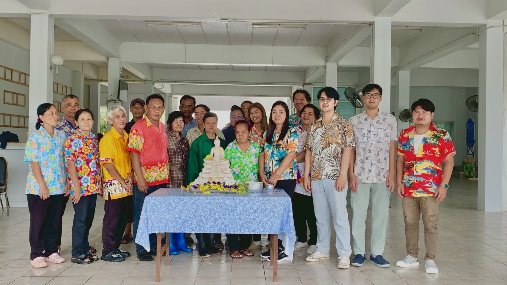 กิจกรรม รดน้ำดำหัวผู้ใหญ่และสรงน้ำพระตามประเพณีวันสงกรานต์หรือวันขึ้นปีใหม่ของไทย ประจำปี 2568