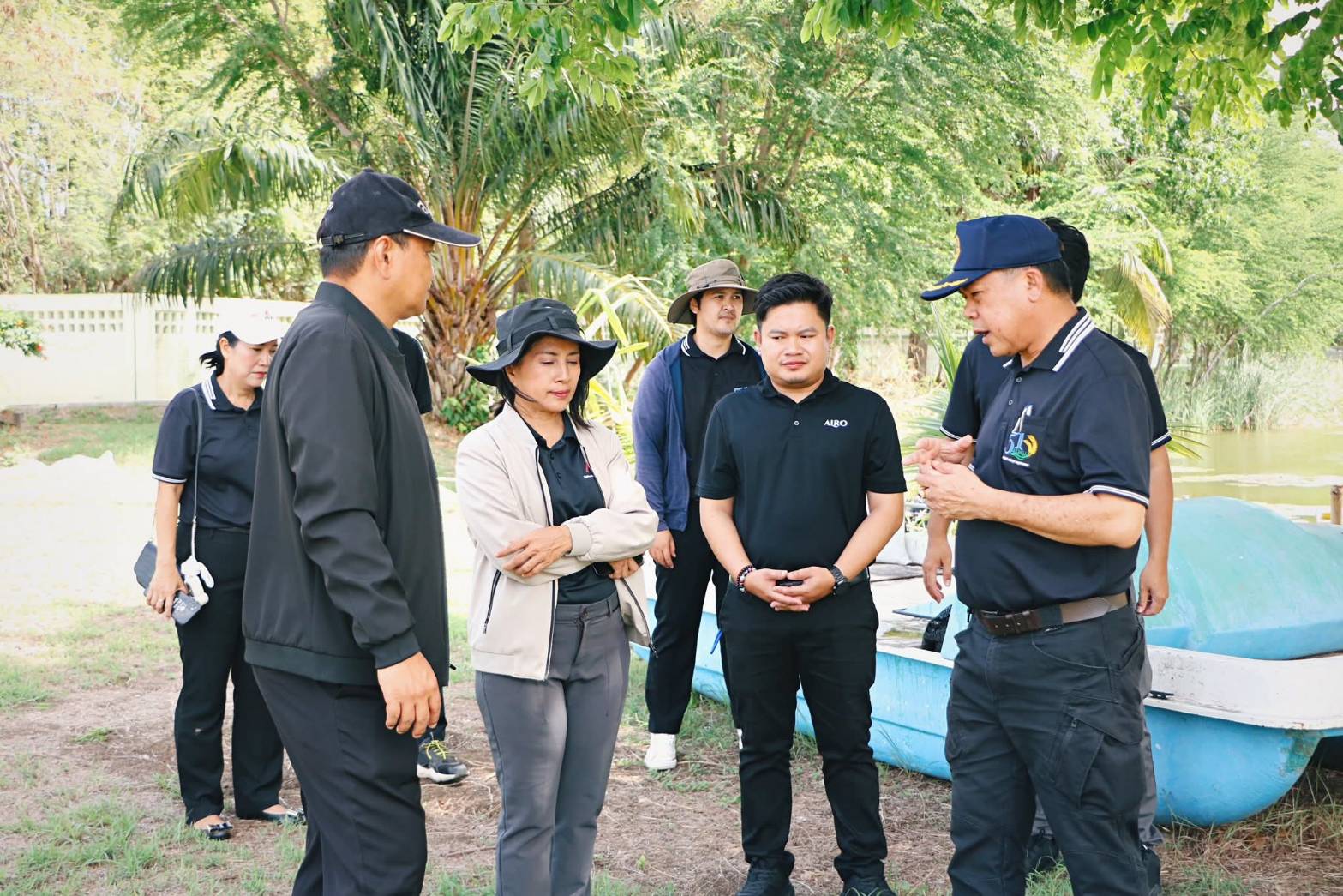 รองเลขาธิการ ส.ป.ก. ลงพื้นที่ตรวจเยี่ยม ศูนย์การเรียนรู้เพื่อการปฏิรูปที่ดิน