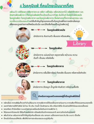 4 โรคภูมิแพ้ที่คนไทยเป็นมากที่สุด