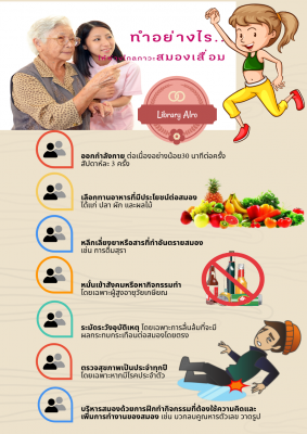 ทำอย่างไงให้ห่างไกลสภาวะสมองเสื่อม