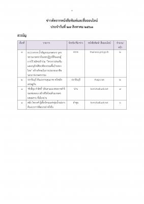 ข่าวตัดวันที่ 27 ส.ค. 63 