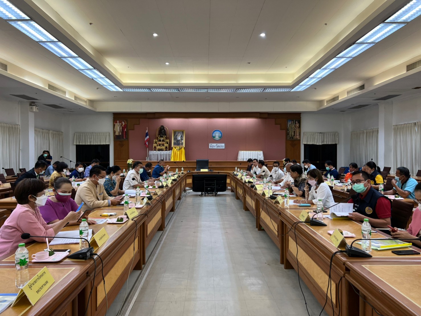 ประชุมคณะกรรมการปฏิรูปที่ดินจังหวัดเลย ครั้งที่ 1/2565 