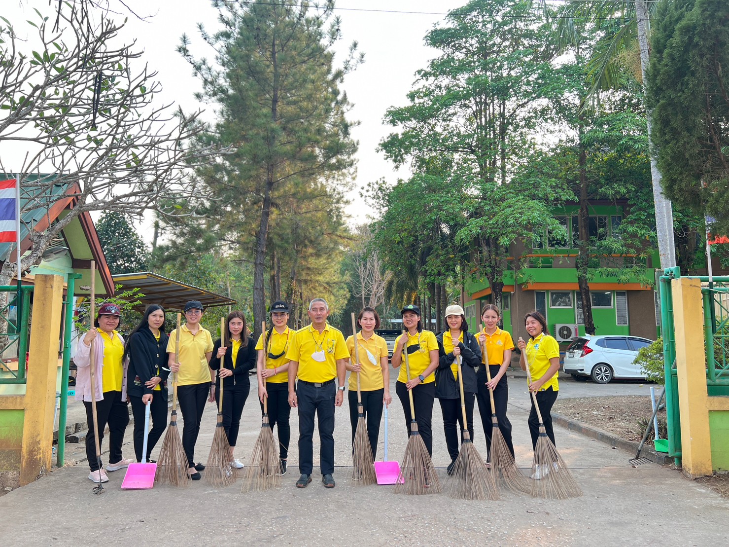 การส่งเสริมวัฒนธรรมองค์กร ส.ป.ก.เลย Big Cleaning Day