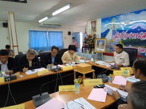 ประชุมคณะอนุกรรมการพัฒนาการเกษตรและสหกรณ์จังหวัดเลย ครั้งที่ 1/2562 