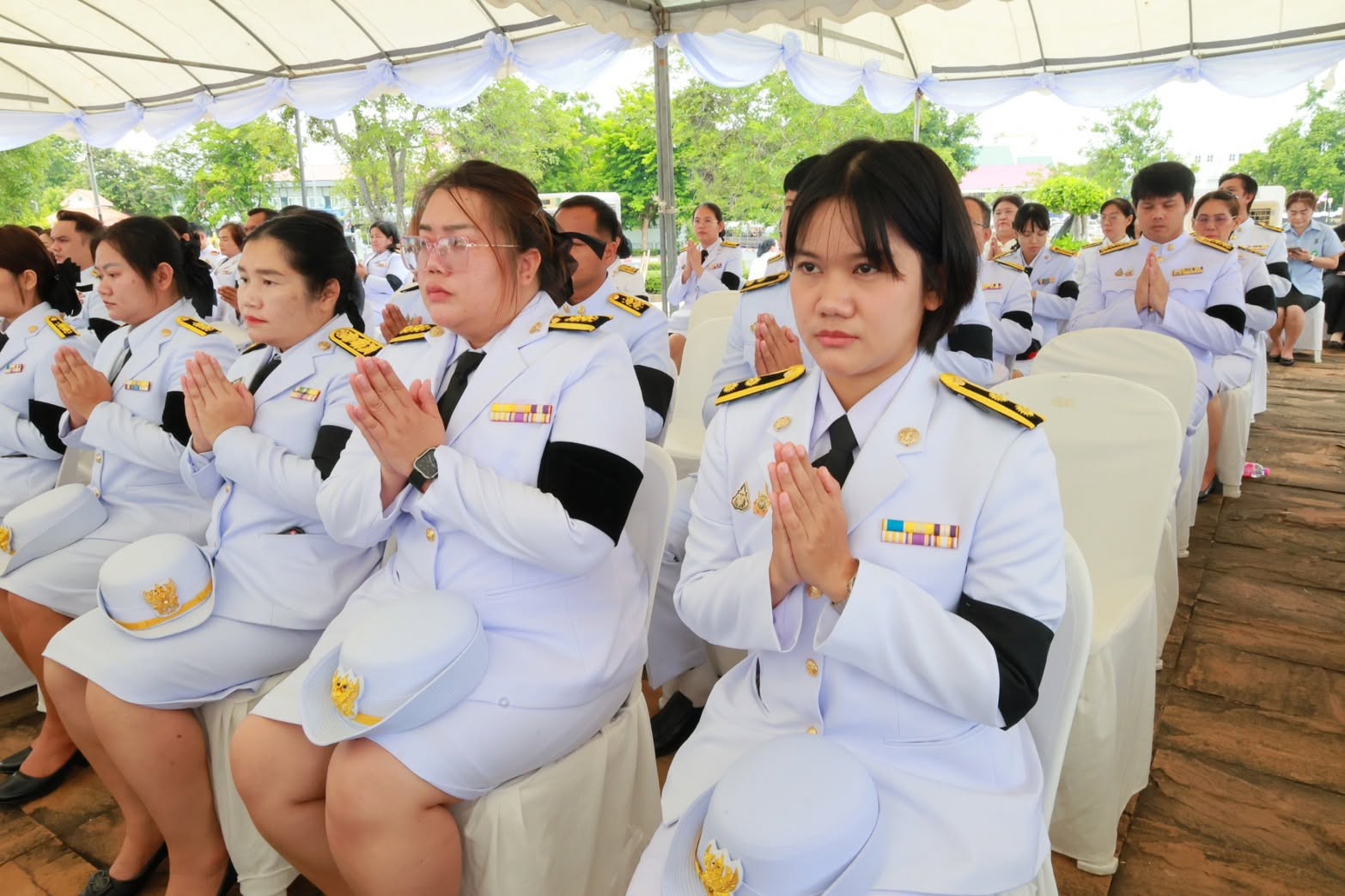 title - เข้าร่วมพิธีเจริญพระพุทธมนต์เพื่อถวายเป็นพระราชกุศลแด่สมเด็จพระนารายณ์มหาราช เนื่องในวันคล้ายวันสวรรคต 11 กรกฎาคม